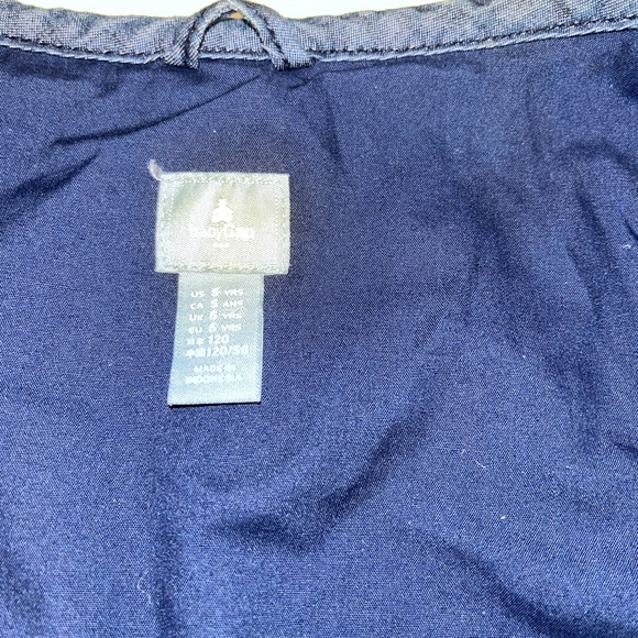 Baby gap soft denim/chambray quilted jacket - Picture 3 of 3